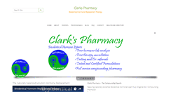Desktop Screenshot of clarkspharmacyaz.com