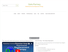Tablet Screenshot of clarkspharmacyaz.com